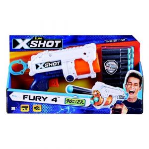X-SHOT EXCEL Fury 4 s otočnou hlavní a 16 náboji