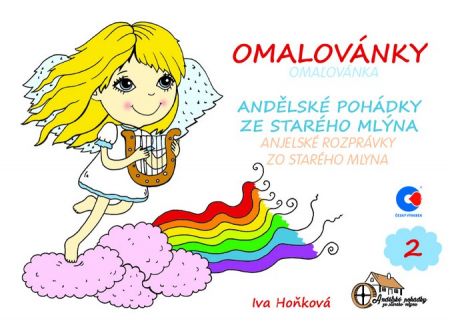 Omalovánka A5 - Andělské pohádky II. (omalovánky) / BO504 / Baloušek tisk