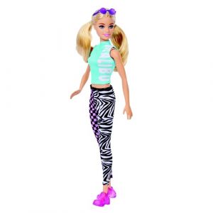 Barbie modelka Malibu top a legíny