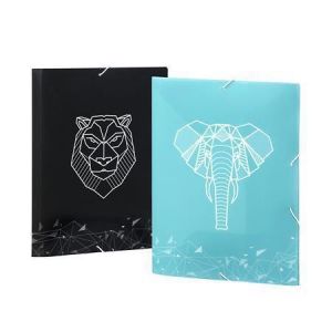 Deska s gumičkou "Origami", PP, A4, VIQUEL 133260-08