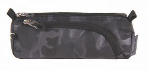 Penál "Blast Black Army", maskáčový vzor, se zipem, PULSE 121968