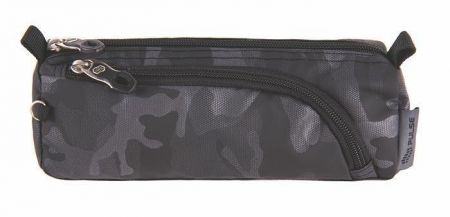 Penál "Blast Black Army", maskáčový vzor, se zipem, PULSE 121968