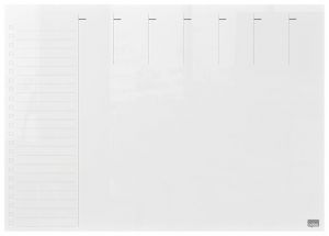 Plánovací tabule "Home", akrylová, týdenní, nástěnná/ na stůl, A4, NOBO 1915614