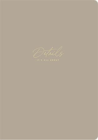 Poznámkový sešit "Details", čtverečkovaný, mix, A4, 80 listů, tvrdé desky, SHKOLYARYK A4-I