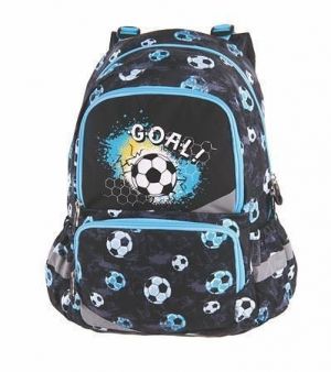 Batoh "Anatomic Black Goal", světle modrá-tmavě modrá, anatomický, PULSE 122016