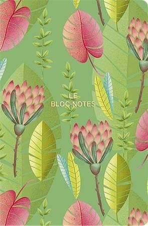 Poznámkový sešit "Le bloc-notes", čistý, mix, A6, 80 listů, SHKOLYARYK A6-IC-080-782