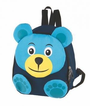 Batoh "Baby Teddy Bear", modrá-medvěd, mini, PULSE 122039