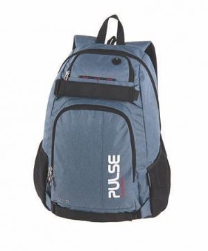 Batoh "Scate", světle modrá, s přihrádkou na notebook, PULSE 121908