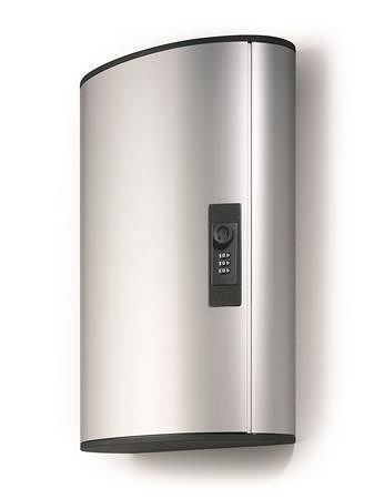 Skříňka na klíče "KEY BOX CODE", stříbrná, 72 klíčů, s číselným kódem, DURABLE 196723