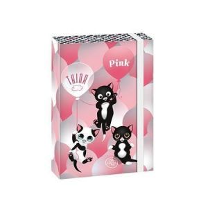 Box na sešity "Think Pink", A5