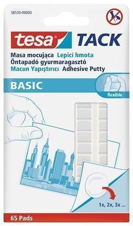 Lepicí hmota "Basic Tack 58530", 65 ks/balení, TESA