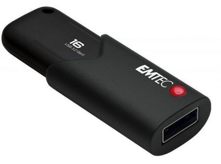 USB flash disk "B120 Click Secure", 16GB, USB 3.2, šifrované, EMTEC ECMMD16GB123
