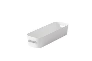 Úložný box "Compact Slim", bílý, plast, 1,3 l, SMARTSTORE 11210
