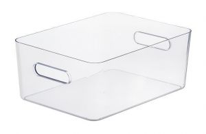 Úložný box "Compact Clear L", průhledný, plast, 15,4 l, SMARTSTORE 11090
