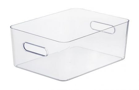 Úložný box "Compact Clear L", průhledný, plast, 15,4 l, SMARTSTORE 11090