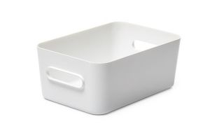 Úložný box "Compact M", bílý, plast, 5,3 l, SMARTSTORE 10810