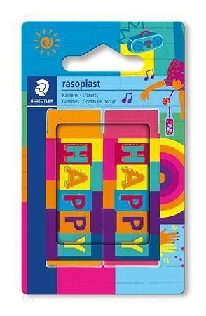 Pryž "Rasoplast 526 B20 Happy", mix barev, STAEDTLER, 526B2BK2HA