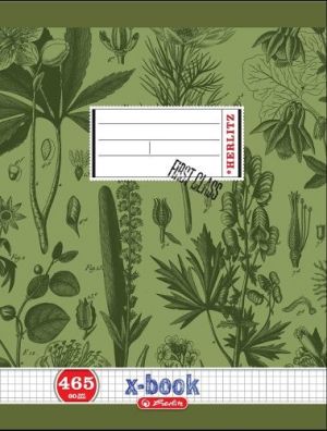 Školní sešit A4/60 listů, 60 g/m2, bezdřevý čtvereček, 465