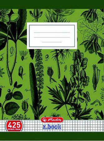 Školní sešit A4/20 listů, 70 g/m2, bezdřevý čtvereček, 425