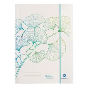 Desky s gumou A4, motiv GREENline - Ginkgo