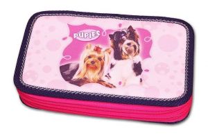 Školní penál PRÁZDNÝ 2-patra Pupies
