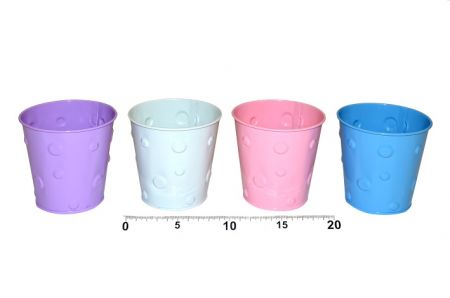 Kyblík plechový 9,5x9,5 cm 