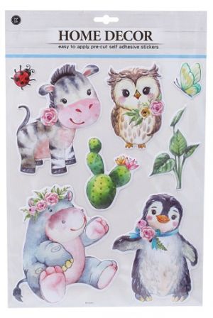 Nálepky na zeď 3D 009665