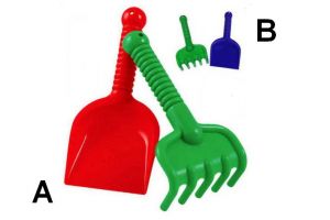 LORI 205 Lopatka + hrabičky