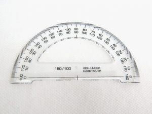 KOH-I-NOOR Úhloměr 180/100 746168 transparentní