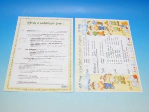 Tabulka skloňování / výjimky A4