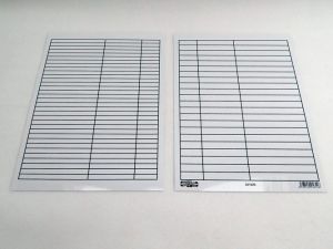 Podložka A4 linkovaná 321020 PVC