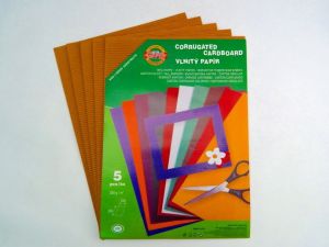 KOH-I-NOOR Vlnitý papír – béžový