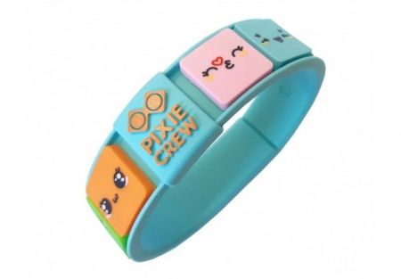 PIXIE CREW nastavitelný náramek tyrkysový