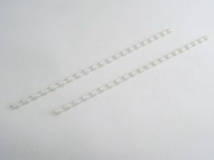 Hřeben 14 bílý pro kroužk.vazbu