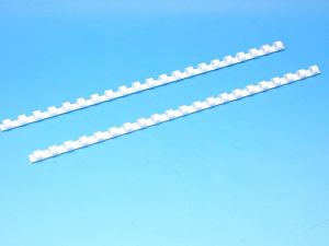 Hřeben 8 bílý pro kroužk.vazbu