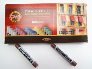 KOH-I-NOOR Pastel prašný umělecký K10-75 8500 hněď srnčí