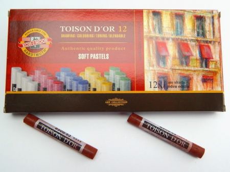 KOH-I-NOOR Pastel prašný umělecký K10-75 8500 hněď červenavá