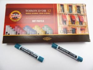 KOH-I-NOOR Pastel prašný umělecký K10-75 8500 zeleň kobaltová tmavá