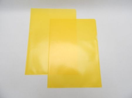 Obal zakládací A4 "L" žlutá /AH113/