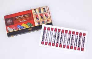 KOH-I-NOOR Pastel prašný umělecký K10-75 8500 červeň burgundská