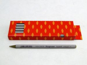 KOH-I-NOOR Tužka pastelová akvarelová v laku 8780 zeleň olivová tmavá