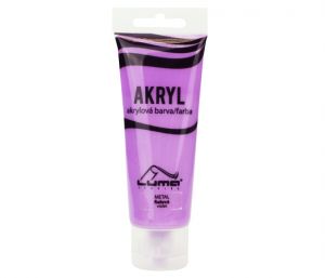 Barvy akrylové 75ml, METAL fialová LUMA