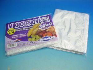 Sáček mikroten 20x30cm pro domácnost 0,008 50ks