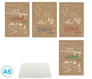 Sešit A5 linka 52l Adventure mix