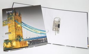 Pořadač pákový A4 LIZZY 7,5 cm Cities London 18569001