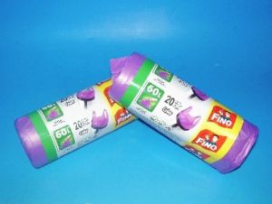 Pytel na odpad 60l 59x72cm 20ks role Fino