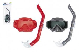 Potápěčská sada brýle + šnorchl 35cm 2 barvy v sáčku 14+