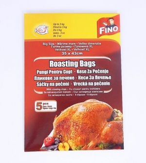 Sáček na pečení 35x43cm 5ks s klipsem FINO