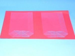 Sáček tatrafan celofá 10x17cm křížové dno