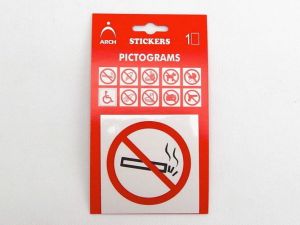 Samolepka informační "Zákaz kouření" 641B
